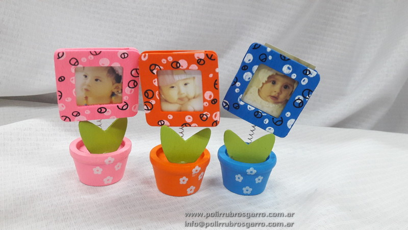 PORTAMENSAJE C/PF EN MACETITA