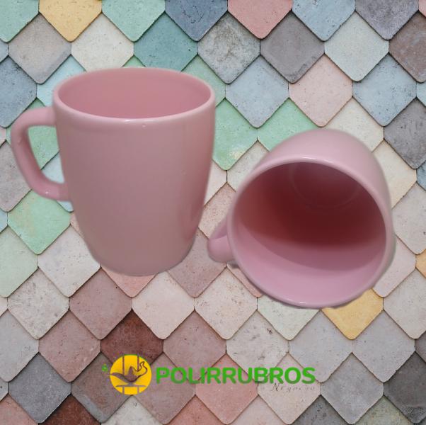 JARRO MUG LISO ROSA 11CM NACIONAL