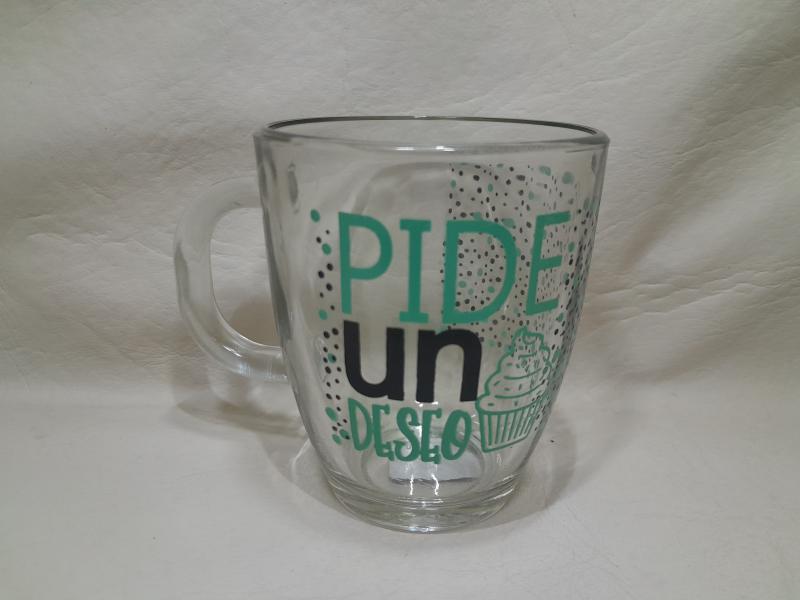 JARRO VIDRIO AMANECER PIDE UN DESEO