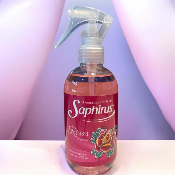 PERFUME P/ROPA SAPHIRUS 250ML ROSAS