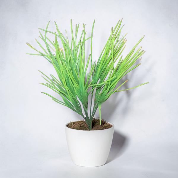 RAMO VERDE HOJAS FINAS 37CM