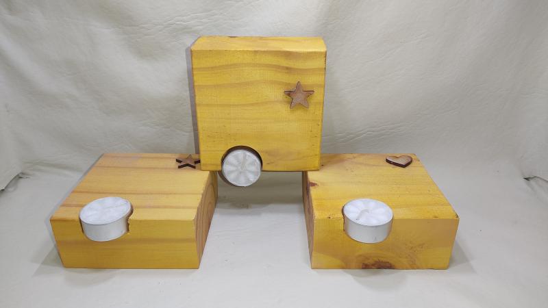 PORTA VELA C/ CAIDA 11*11 CM