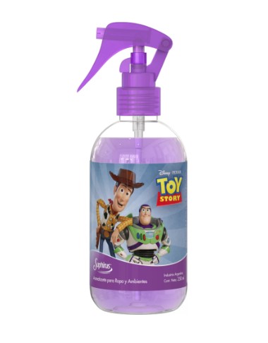 PERFUME P/ROPA SAPHIRUS 250ML DISNEY WOODY Y BUZZ