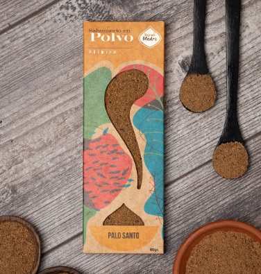 SAHUMERIO EN POLVO PALO SANTO 60GRS