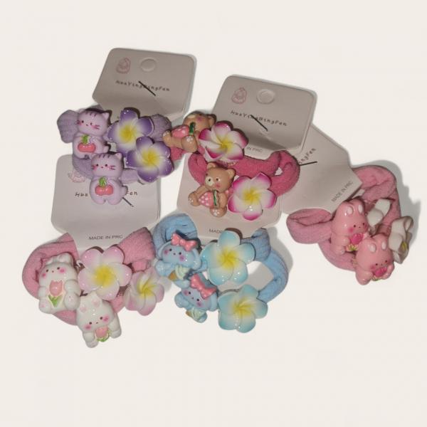 COLITA ANIMALITO/FLOR X 2 UNID