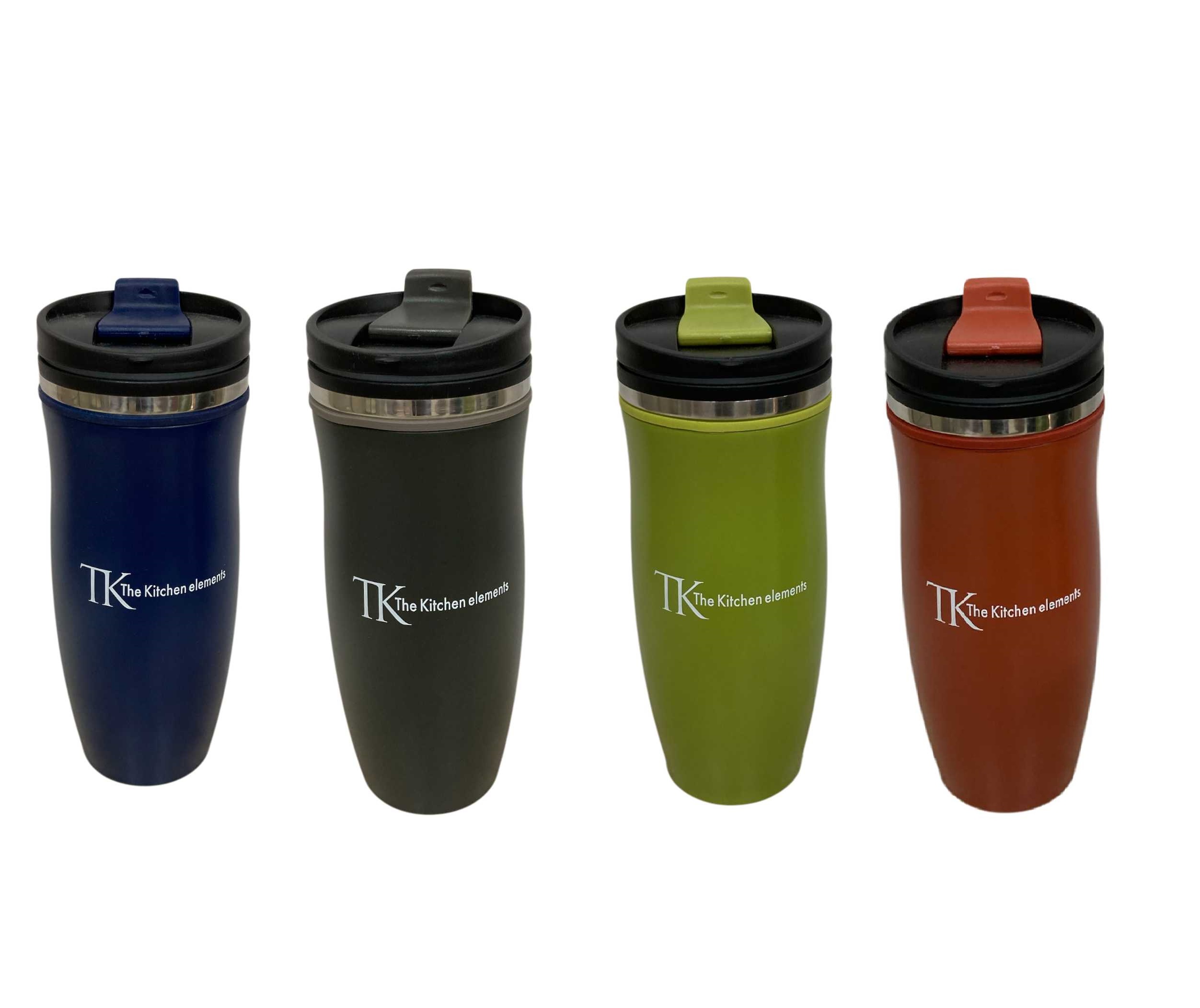 VASO TERMICO PLAST COLOR 450ML 20CM