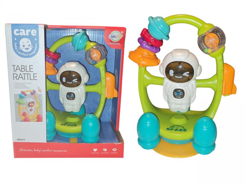 ASTRONAUTA C/LUZ+SONIDO C/SOPAPA 22X18CM