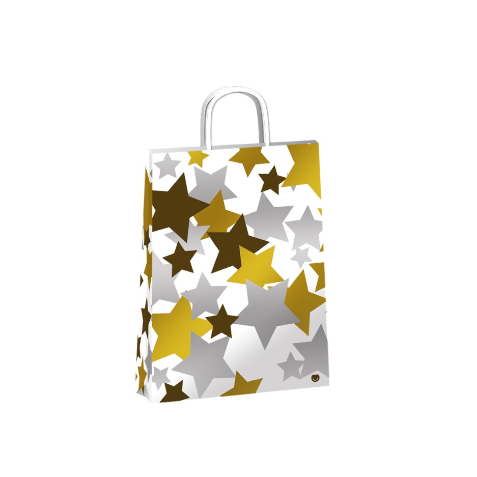 BOLSA 14*8*20 GLAM STARS ESTRELLA