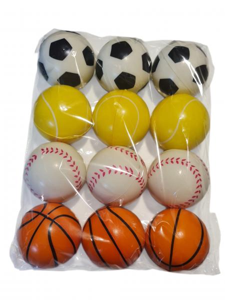 PELOTA SOFT SURTIDA 8CM