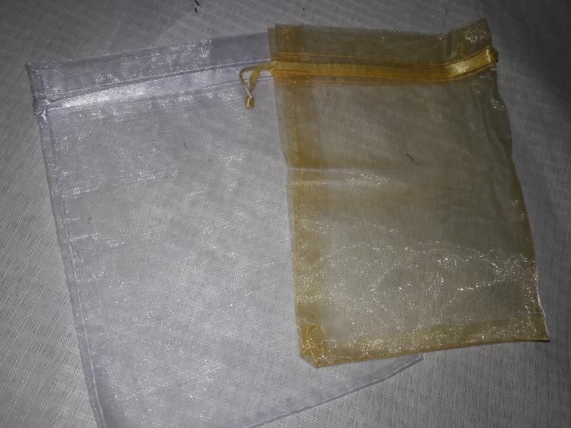 BOLSA ORGANZA TRASLUCIDA 11*16 CM LISA