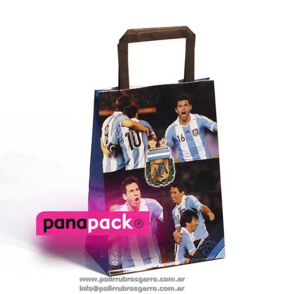 BOLSA 14*8*20 SELECCION ARGENTINA