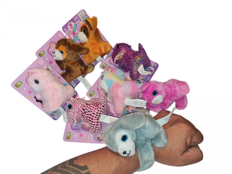 PELUCHE* PULSERA ANIMALITOS 11CM