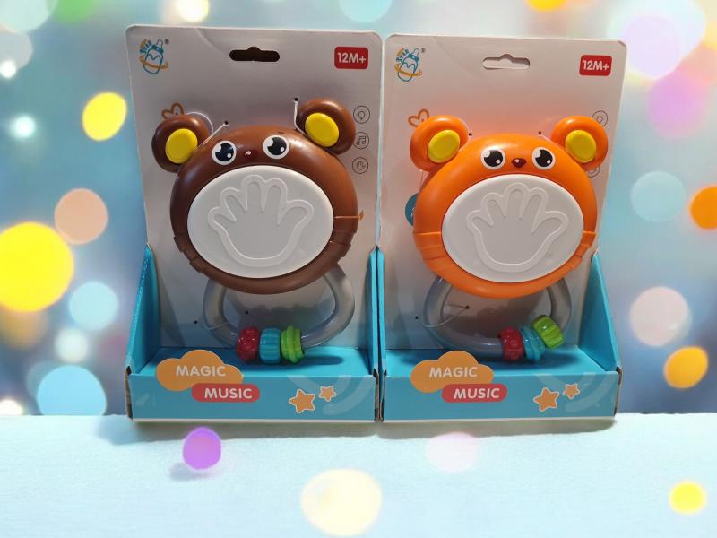 SONAJERO ANIMALITO C/LUZY SONIDO 22CM