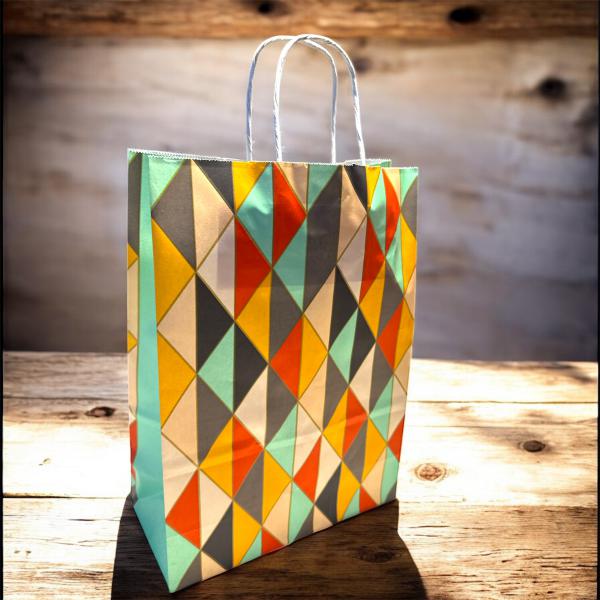 BOLSA 22*10*30 FANTASIA ROMBOS