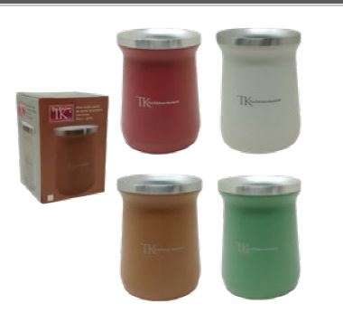 MATE ACERO DOBLE PARED C/VIROLA