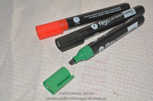 FIBRON FILGO PERM. PTA BISELADA (VERDE ROJO Y AZUL) OFERTA