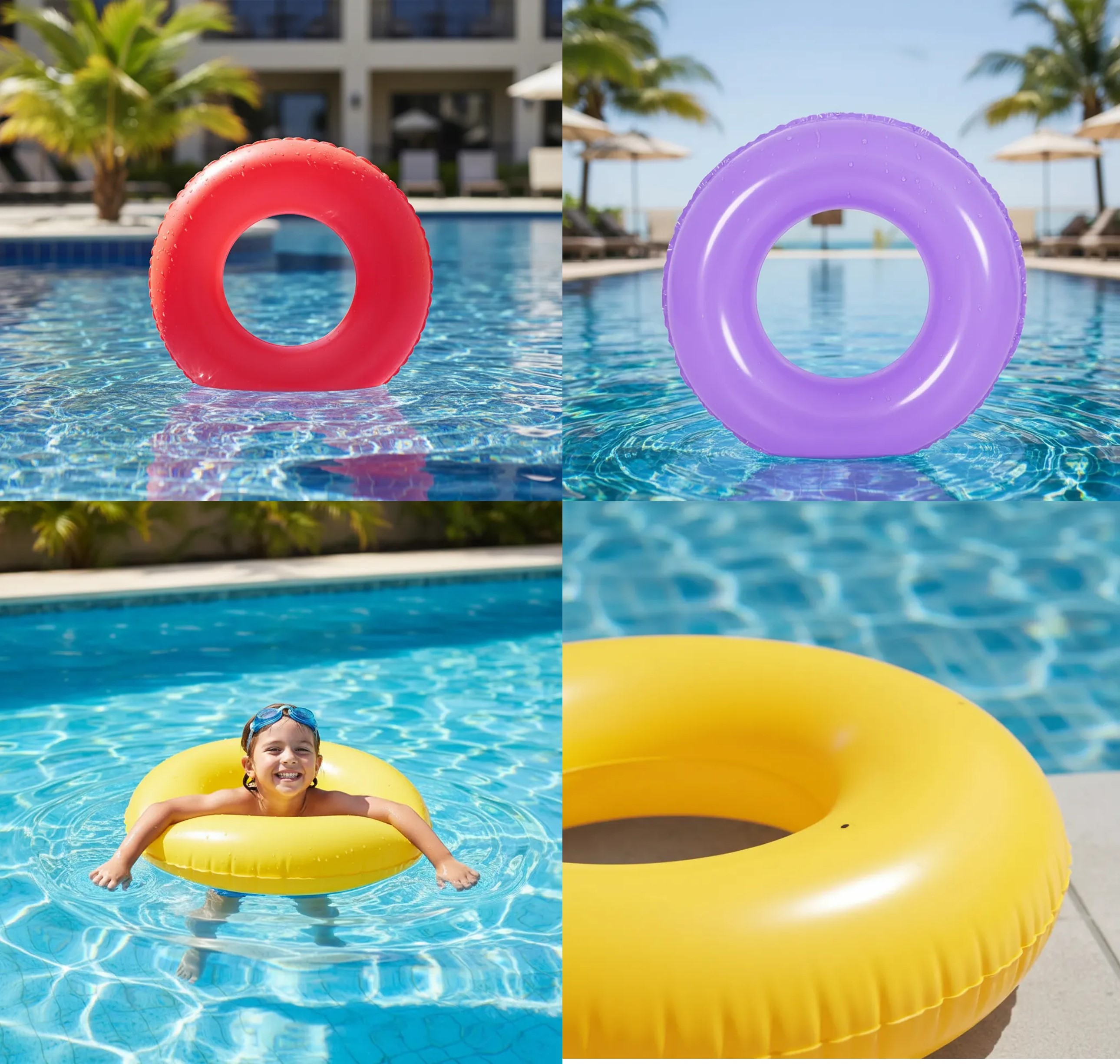 INFLABLE ARO SALVAVIDA LISO 76 CM