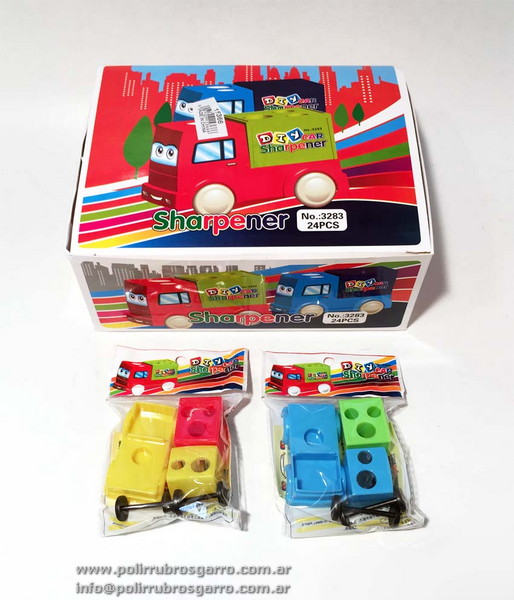 SACAPUNTAS CAMION PARA ARMAR