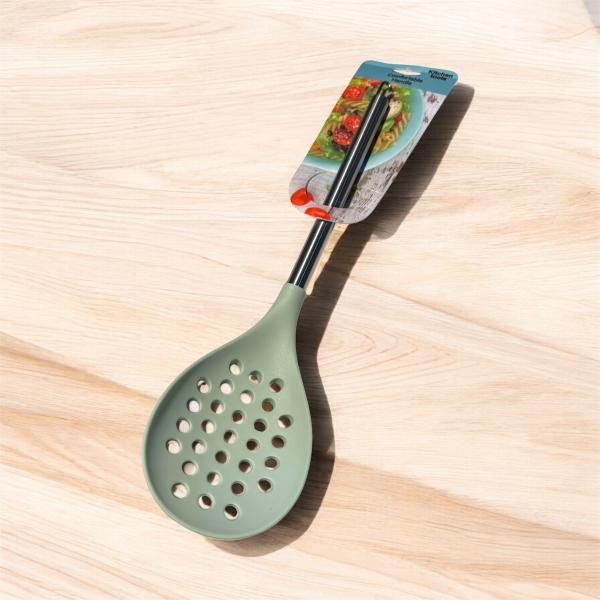 ESPUMADERA SILICONA M/ACERO 33CM