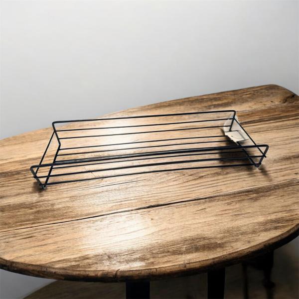 ESTANTE RECTANGULAR ALAMBRE 35X11