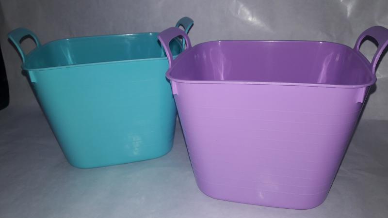 CESTO MULTIUSO CUADRADO PLASTICO 15X17CM