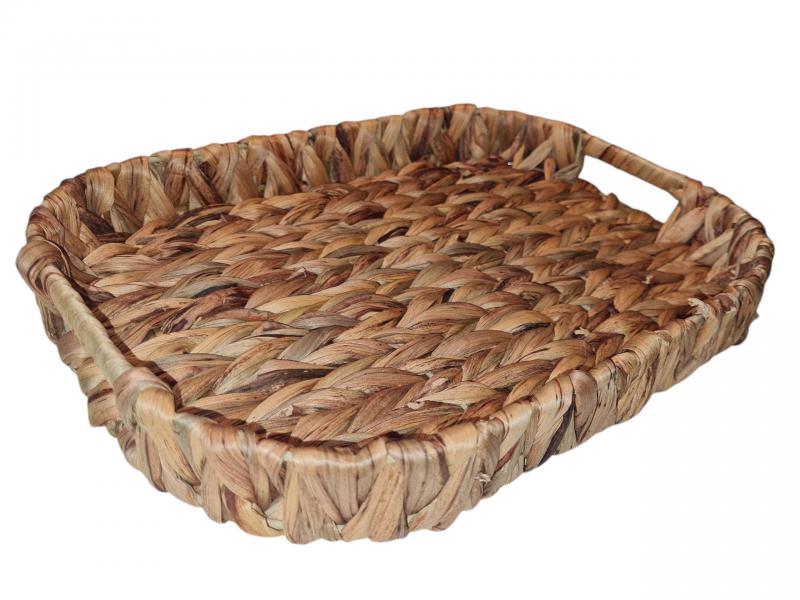 BANDEJA RECTANGULAR RATAN N°2 31X23X4CM