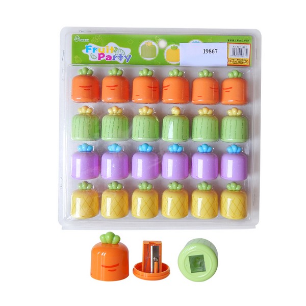 SACAPUNTAS FRUTAS 5CM