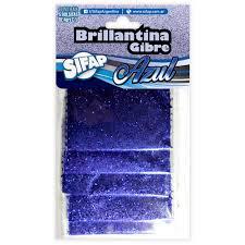 BRILLANTINA GIBRE AZUL X 5 SOBRES