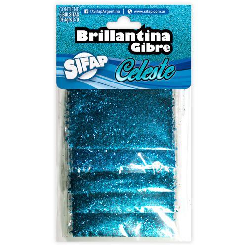 BRILLANTINA GIBRE CELESTE X 5 SOBRES
