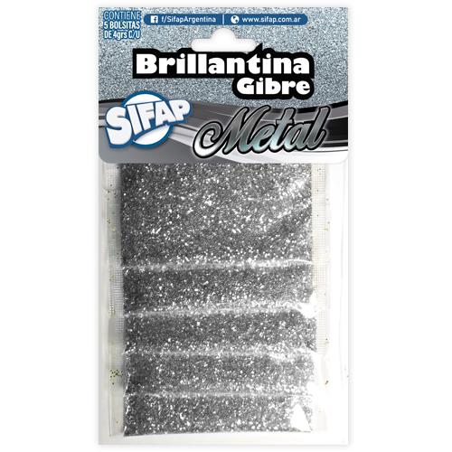 BRILLANTINA GIBRE METAL X 5 SOBRES