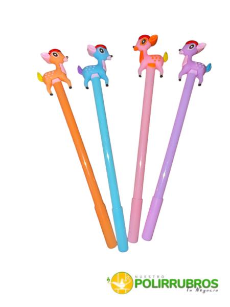 BOLIGRAFO FINITO (MICROFIBRA) CIERVO