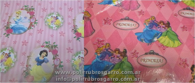 PAPEL DE FORRAR PRINCESAS