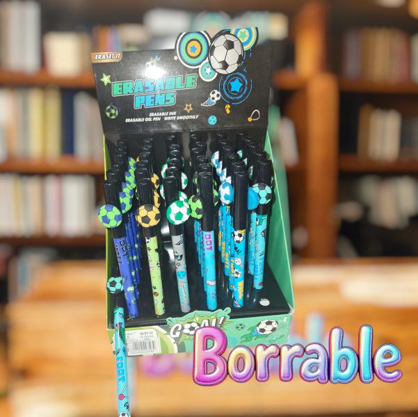 BOLIGRAFO BORRABLE DIJE PELOTA
