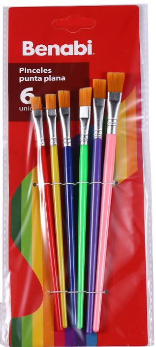 PINCEL CHATO X 6 UNID