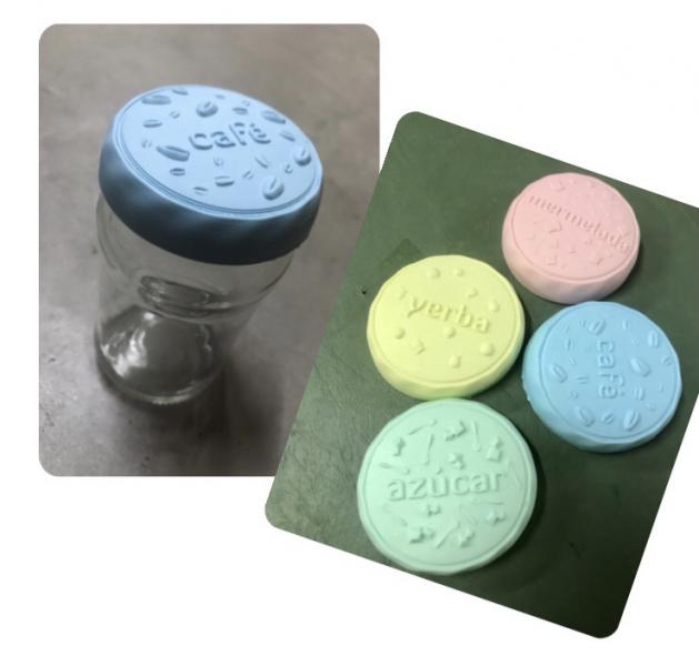 TAPON F/MERMELADA NOMBRES PASTEL SILICONA