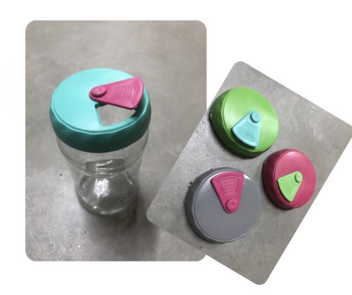 TAPON F/MERMELADA FLIP-TAP SILICONA