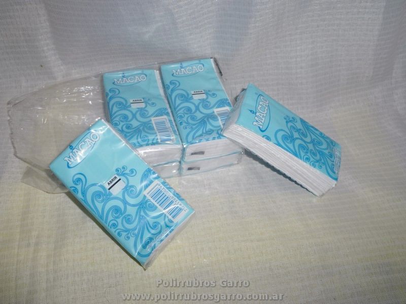 PAÑUELOS DESCARTABLES X 6 PAQ X 10 PAÑUELOS