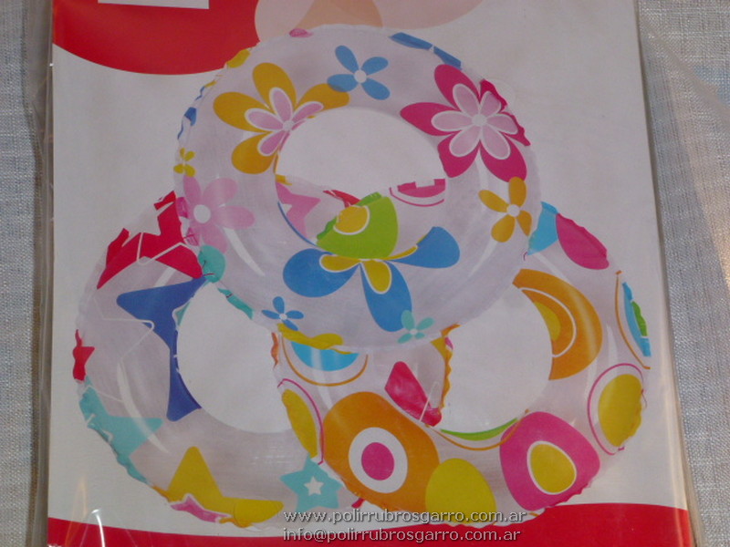 INFL* SALVAVIDAS REDONDO 60 CM ESTAMPADO