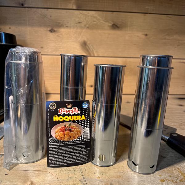 ÑOQUERA HOJALATA NUPCIAL C/RECETA