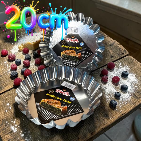 TARTERA Nº 20 RIZADA FIJA NUPCIAL