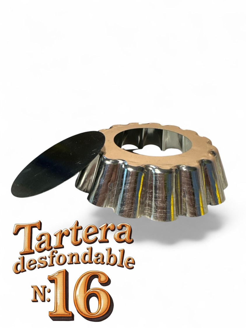 TARTERA Nº 16 INDIVIDUAL DESFONDABLE NUPCIAL