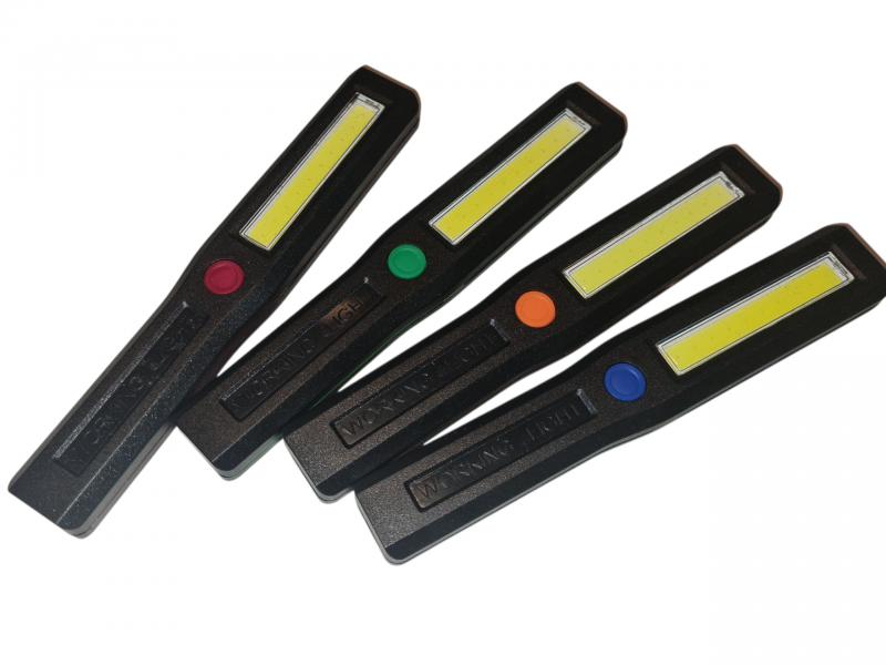 LINTERNA LED 3 POSICIONES+IMAN 17CM A PILA