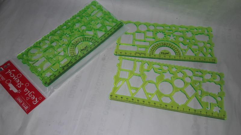 LETROGRAFO FLEXIBLE FIGURAS 20CM UTIL UNO