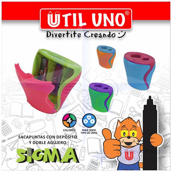 SACAPUNTA DOBLE SIGMA DEPOSITO UTIL UNO