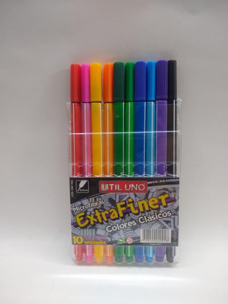 MICROFIBRA EXTRAFINA X 10 UNID UTIL UNO