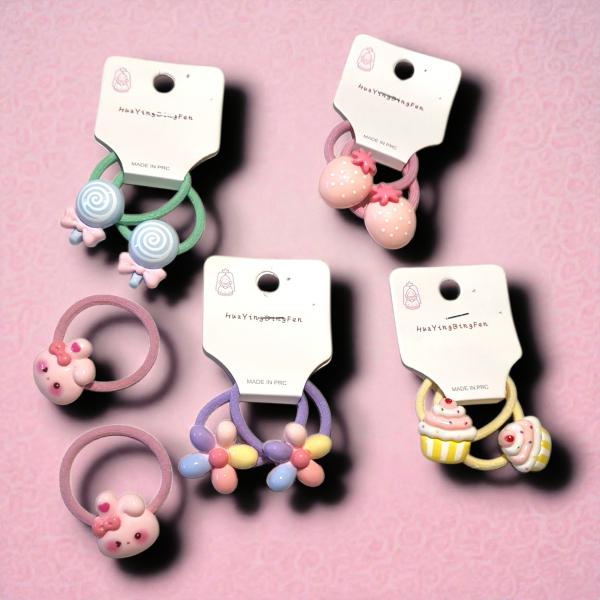 COLITAS X2 CON APLIQUES PASTELES