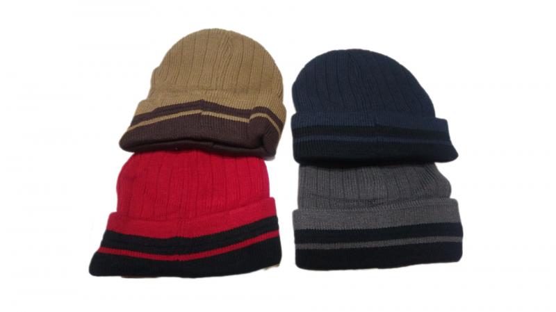 GORRO LANA COMBINADO C/POLAR INTERIOR