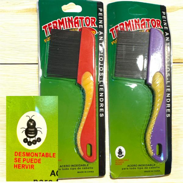 PEINE PIOJERO ACERO CON MANGO 16 CM