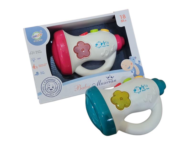 TROMPETA A PILAS 24X16CM