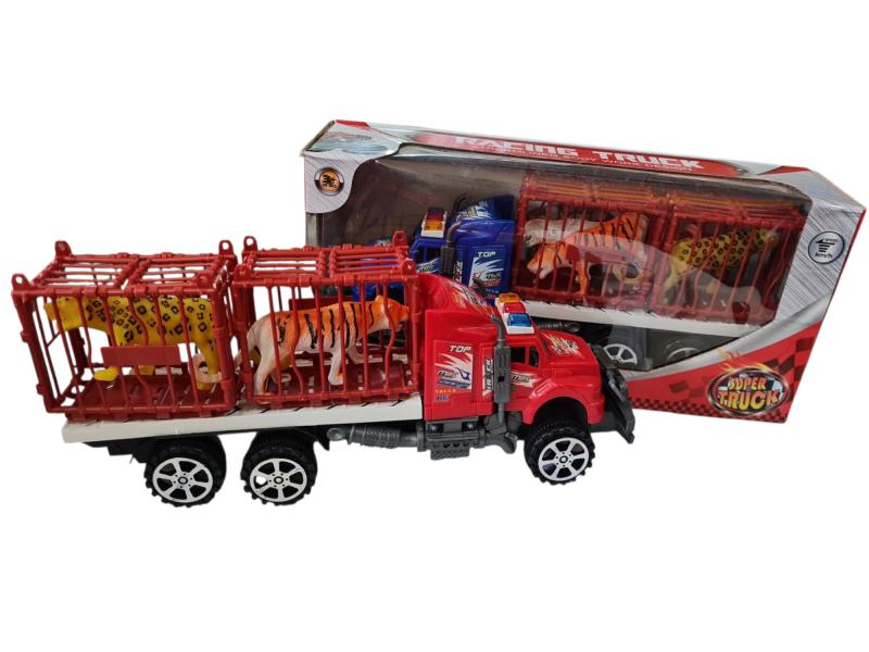 CAMION DE TRANSPORTE TIGRE 34X16CM